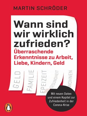 cover image of Wann sind wir wirklich zufrieden?